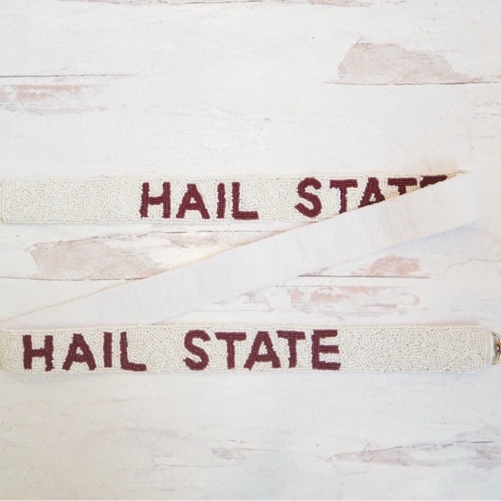 COPY - Mississippi State Beaded Purse Strap